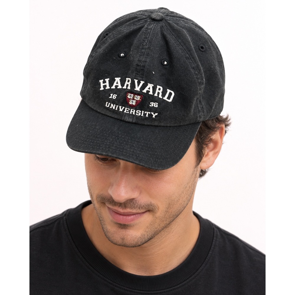 Vintage Harvard University Black Hat
